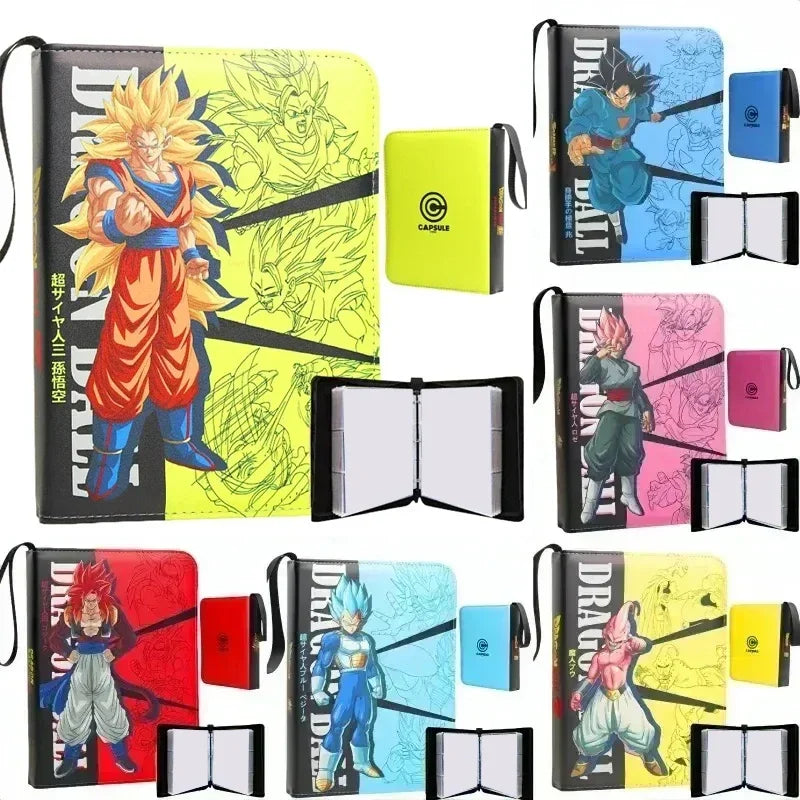 Classeur pour cartes bleu Dragon Ball - Goku en tenue bleue