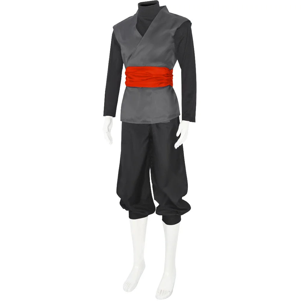 Zwart en grijs Dragon Ball kostuum - Black Goku
