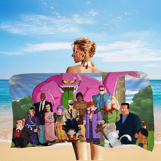 Beach towel - Dragon Ball Daima characters