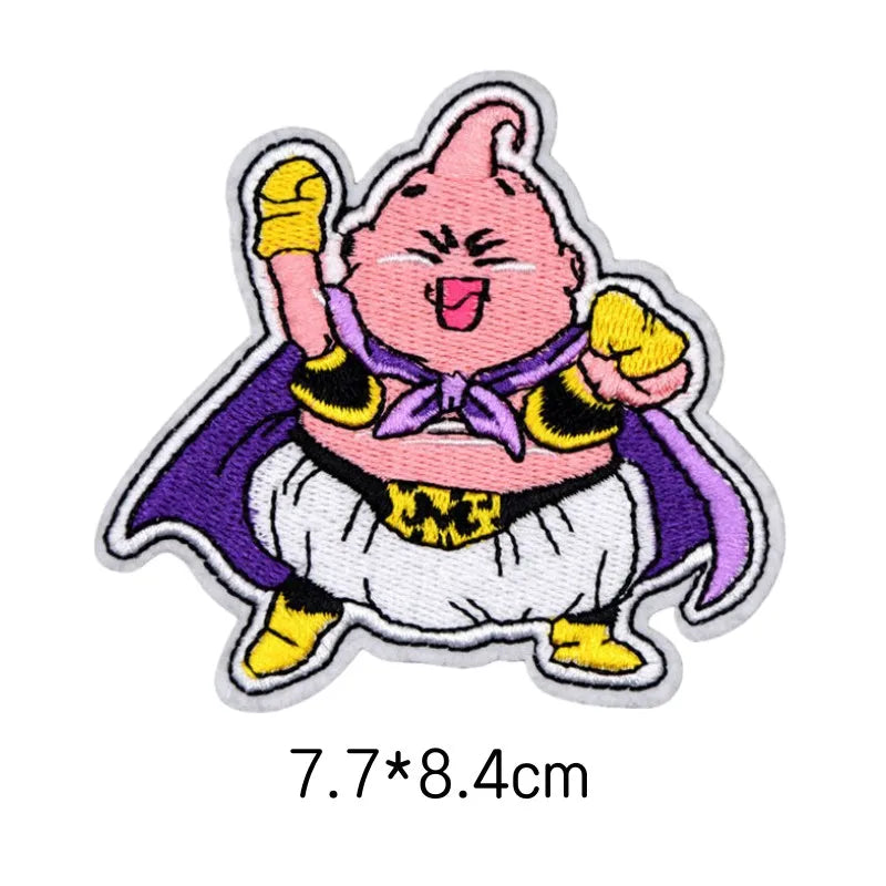 Écusson brodé Dragon Ball - Goku enfant au bâton rouge