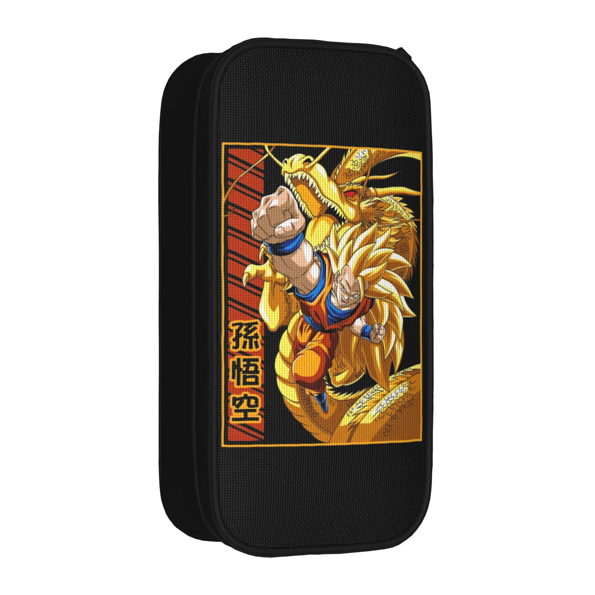 Estuche negro Dragon Ball - Vegeta Blue con el brazo extendido