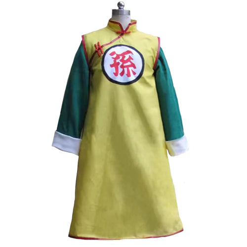 Dragon Ball Costume - Child Gohan in yellow and green tunic