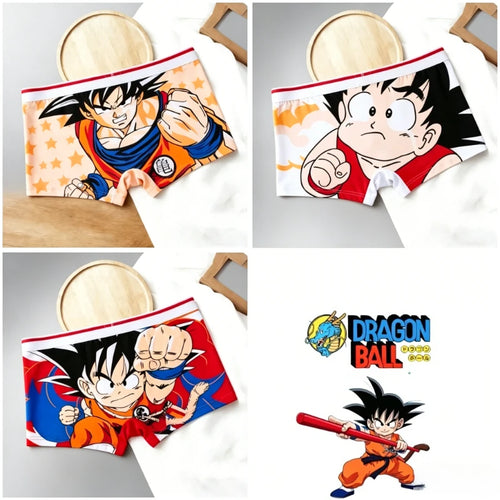 Dragon Ball printte witte boxershort - Goku voor kinderen en volwassenen