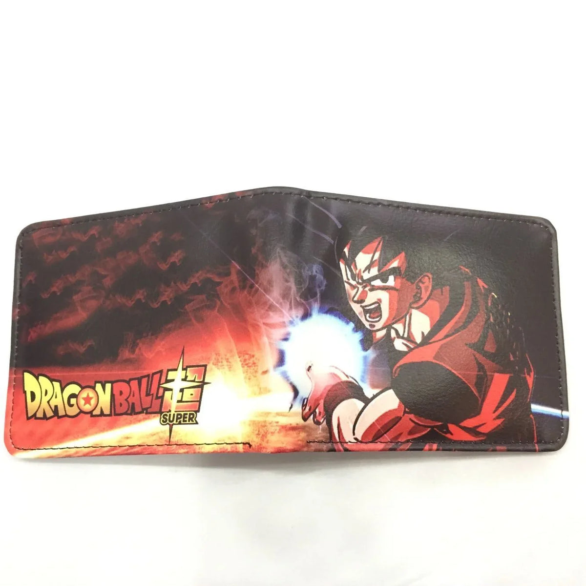 Zwarte en rode Dragon Ball portemonnee - Goku Kamehameha