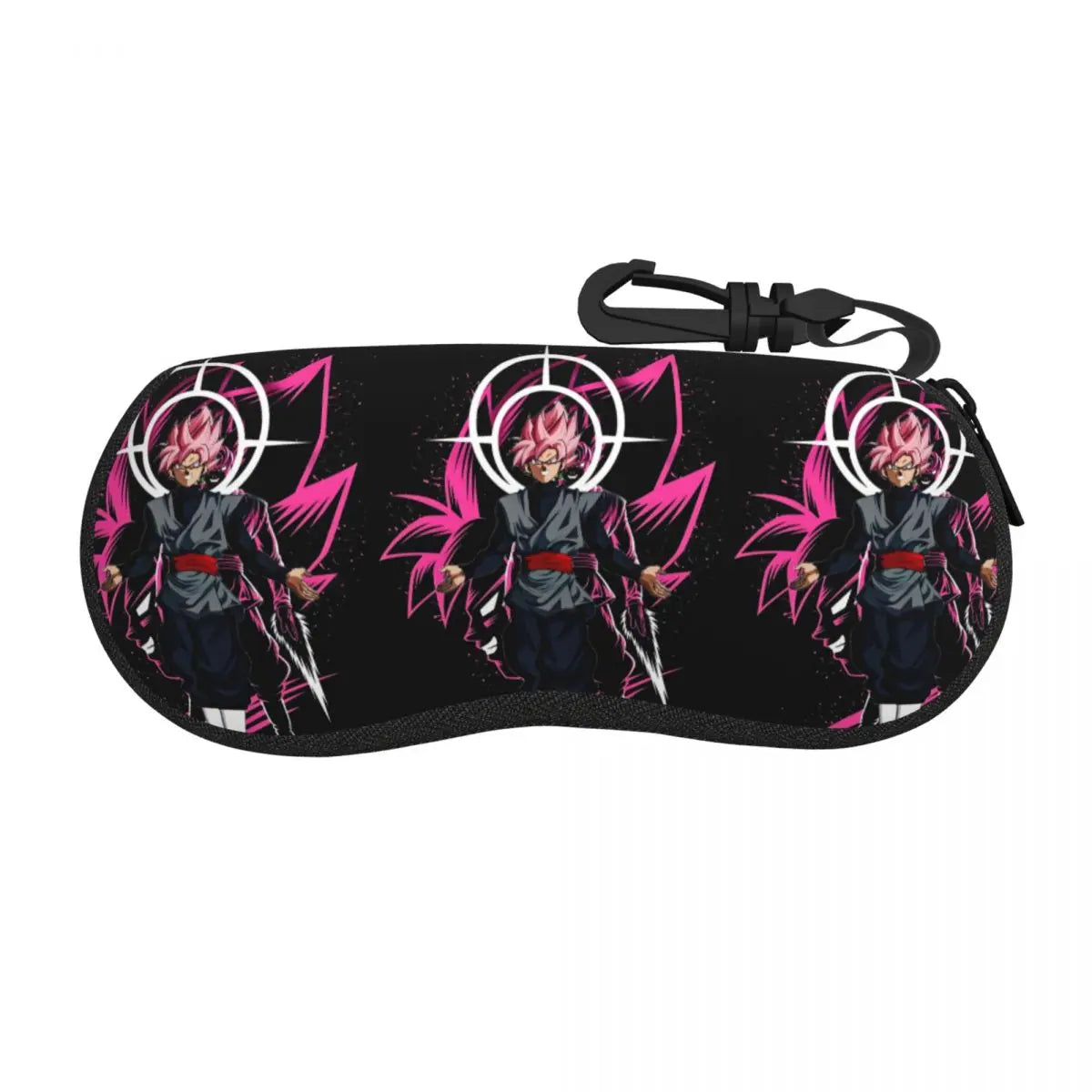 Dragon Ball Glasses Case - Black Goku Rosé und Circular Halos