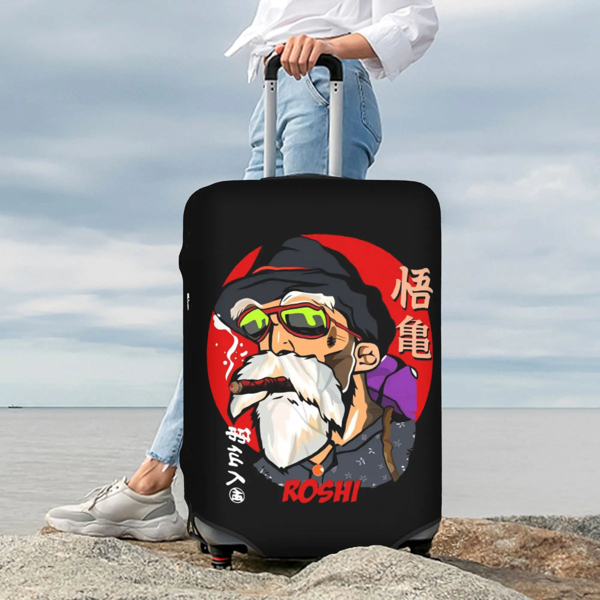 Dragon Ball Kofferbezug - Master Roshi im Streetwear Outfit