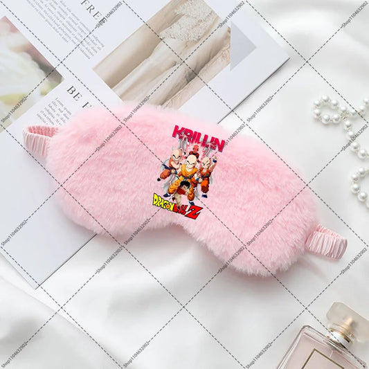 Antifaz rosa Dragon Ball - Krilin en collage