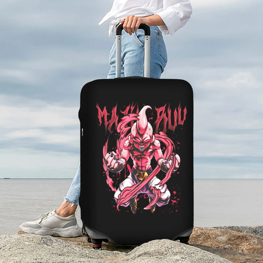 Dragon Ball Kofferbezug - Kid Buu in rosa Collage