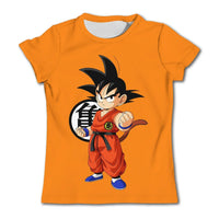 Goku enfant et kanji Kame