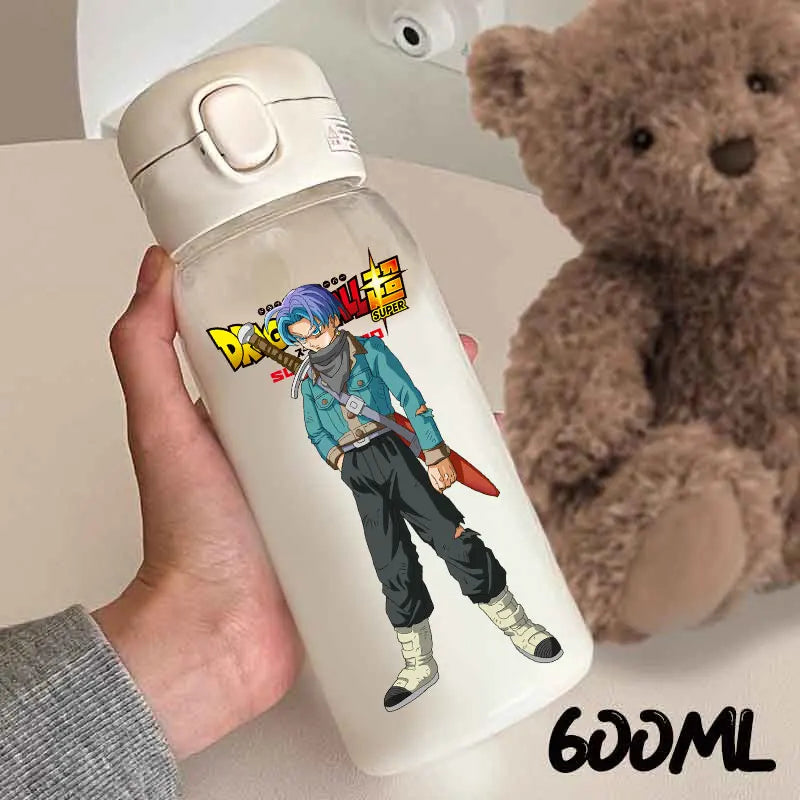 Borraccia 600 ml Dragon Ball - Trunks dai capelli blu e spada