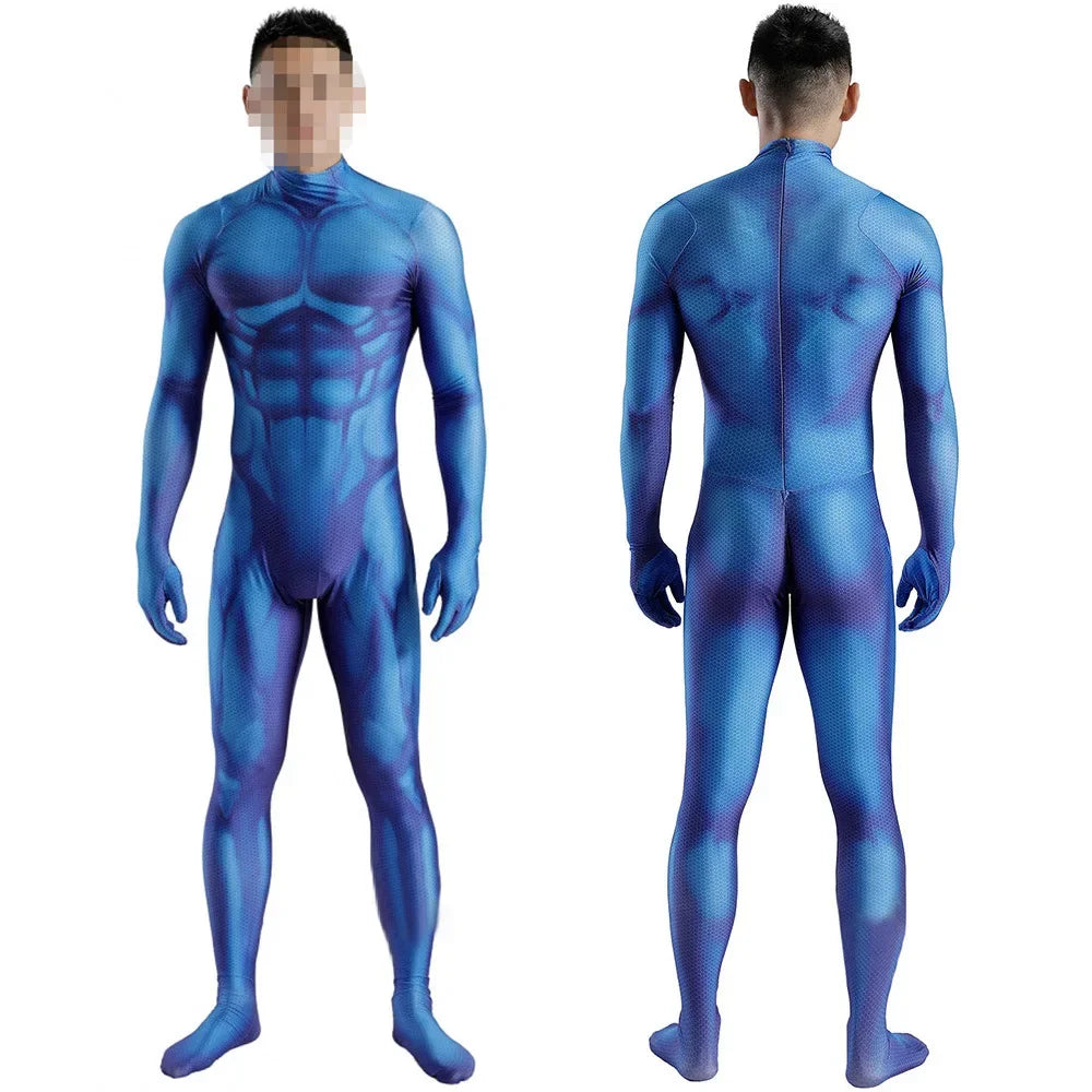 Blue Dragon Ball Cosplay Jumpsuit - Vegeta