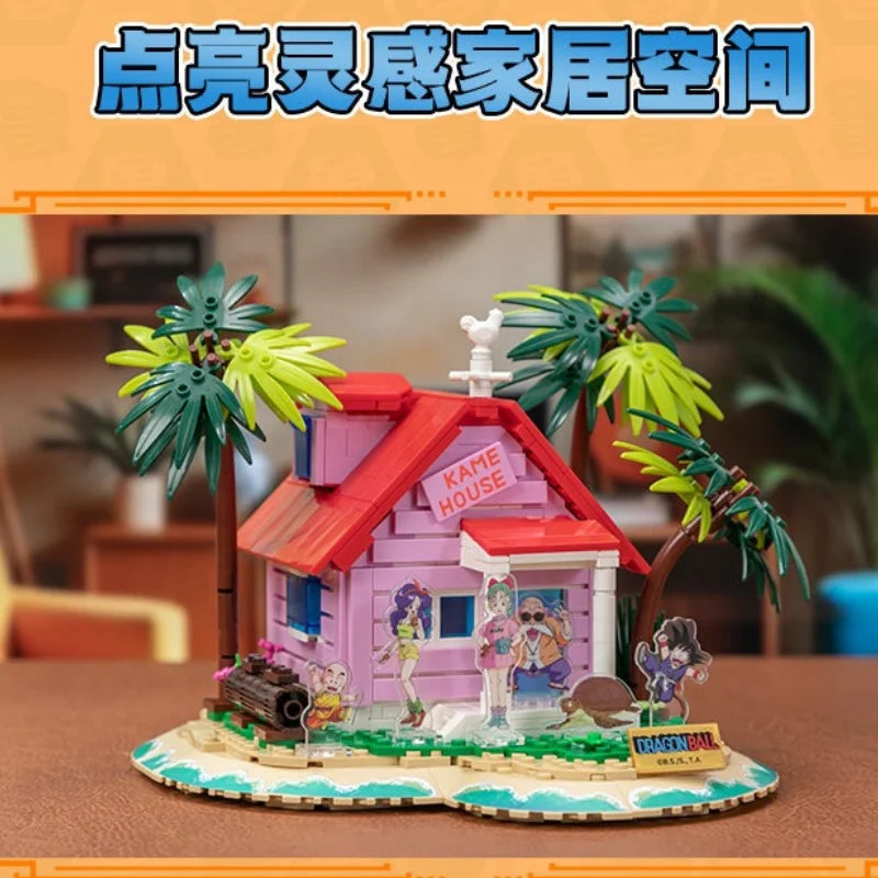 Dragon Ball Bauspiel - Kame House auf seiner Insel