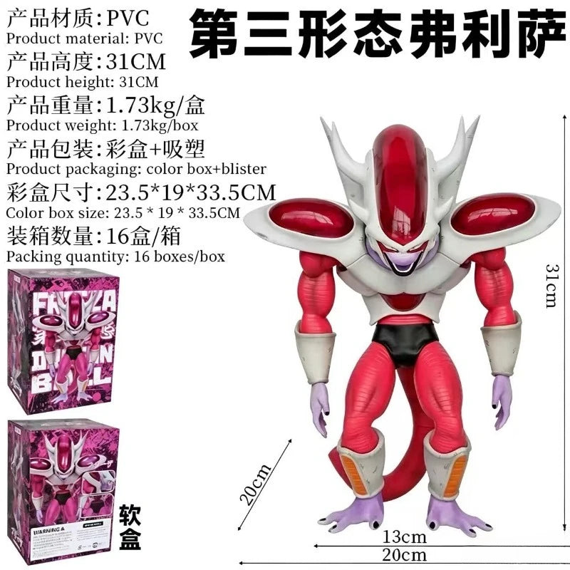 Action figure Dragon Ball - Cooler forma finale rossa e bianca