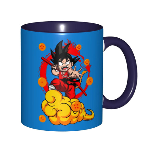 Blue Dragon Ball jonge Goku mok op Kinto-Un