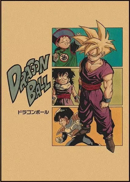 Dragon Ball Puzzle - Goku als Kind und Shenron in Collage