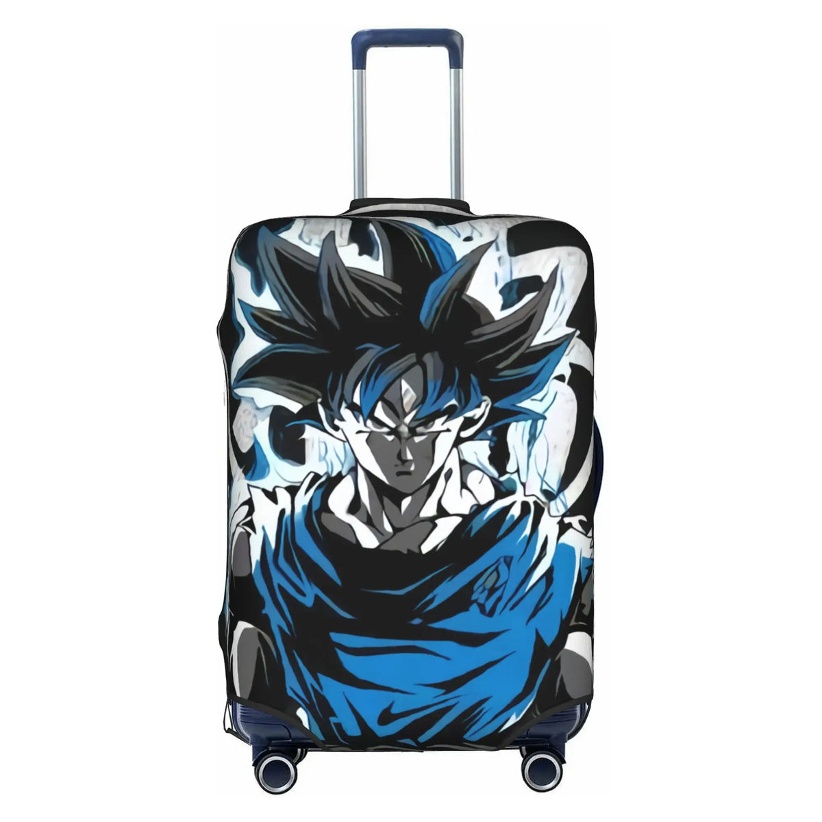Copertura per valigia Dragon Ball - Vegeta in armatura davanti alle sue trasformazioni