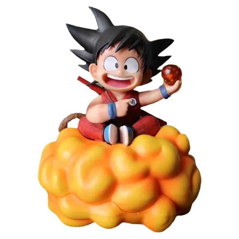 Dragon Ball figurine - Goku child sitting on magic cloud