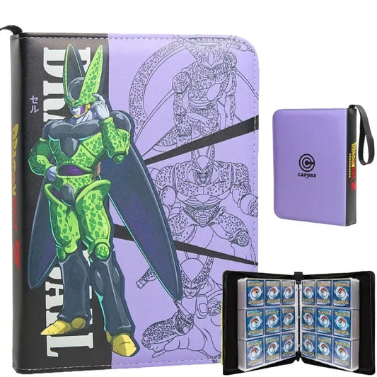Classeur à cartes violet Dragon Ball - Cell