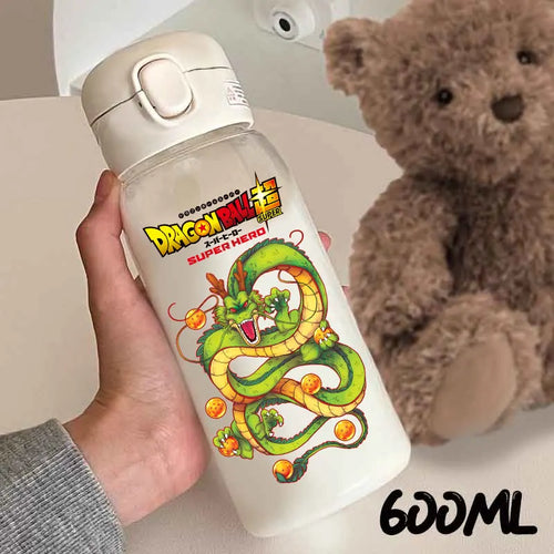 600 ml Dragon Ball fles - Shenron en kristallen ballen