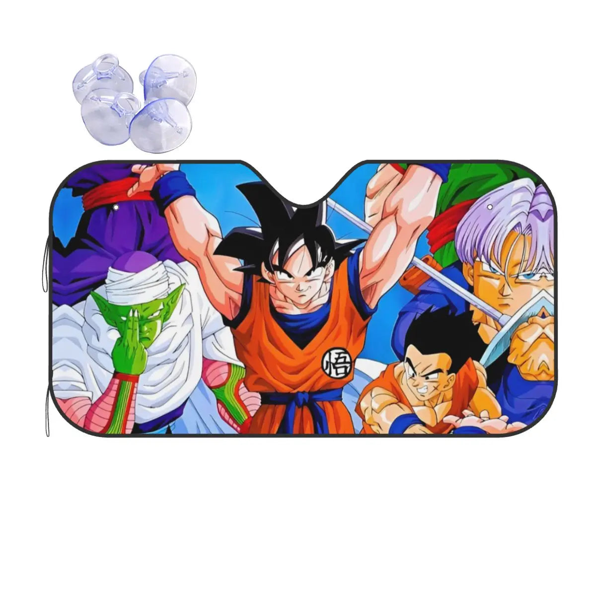 Auto parasol Dragon Ball look van Goku Super Saiyan