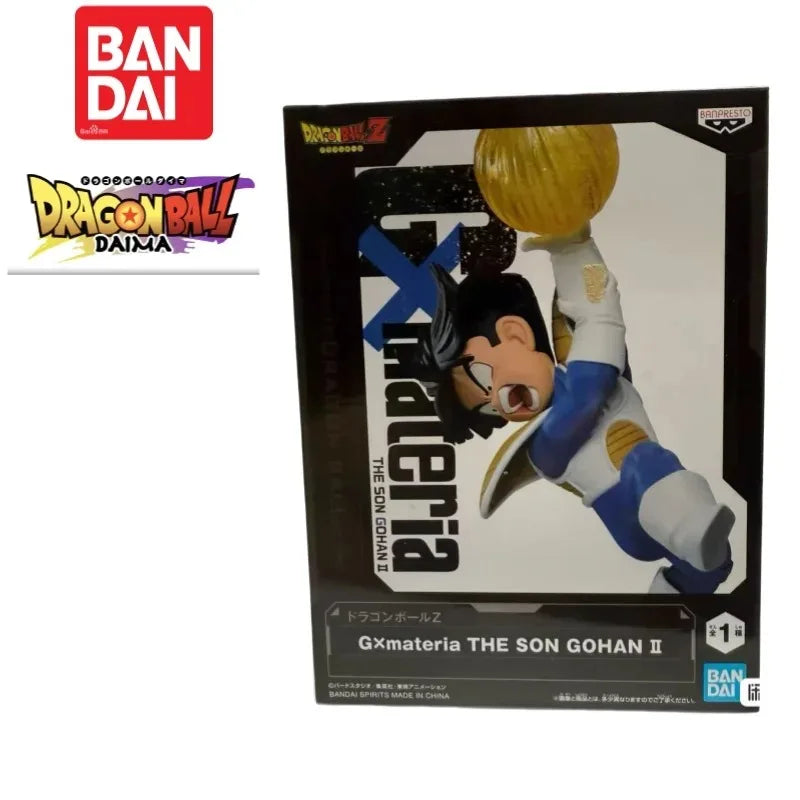 Statuetta Dragon Ball - Gohan in armatura ed energia dorata G x Materia