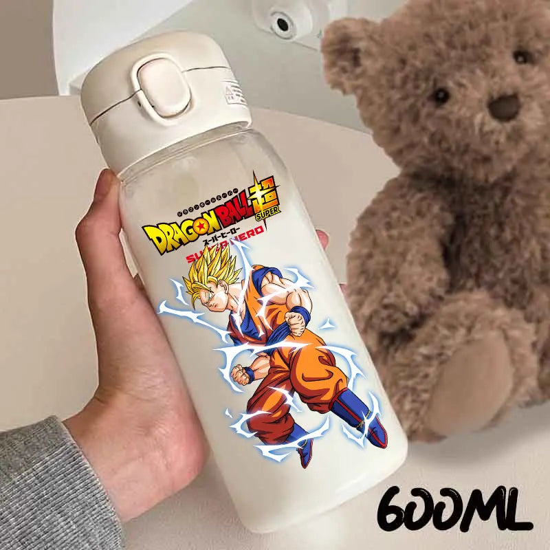 Borracca 600 ml Dragon Ball - Goku Super Saiyan e fulmini blu