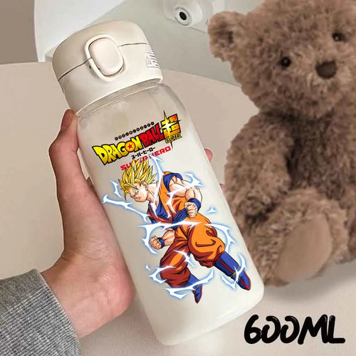 Borracca 600 ml Dragon Ball - Goku Super Saiyan e fulmini blu