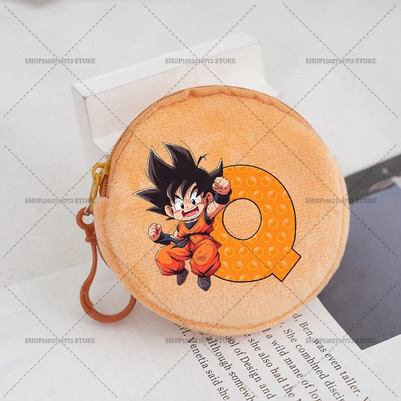 Runder Geldbeutel Dragon Ball Goku Piccolo und Freezer Chibi