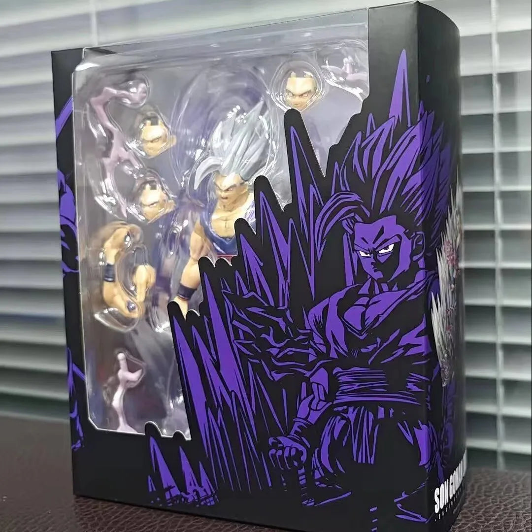 Action Figure Dragon Ball - Gohan Beast e aura viola