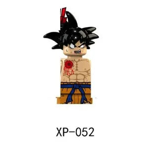 Dragon Ball mini figures to assemble - Saiyan transformations and crystal balls