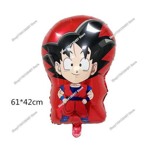 Red Birthday Ball Dragon Ball - jonge Goku met stok