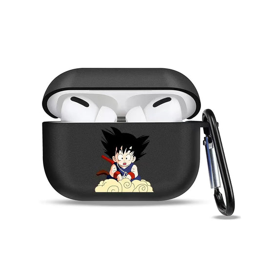 Funda para AirPods Dragon Ball - Goku niño sentado en nube voladora
