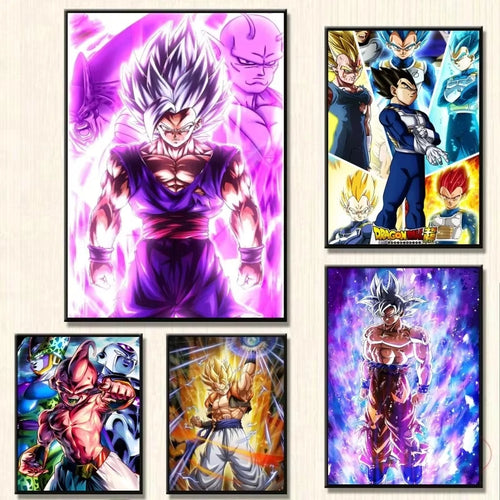 Posters Dragon Ball - Gohan Beast et guerriers Saiyans