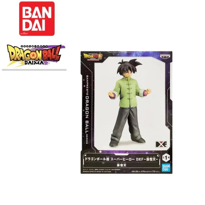 Dragon Ball Figurine - Goten in groene en grijze stadskleding