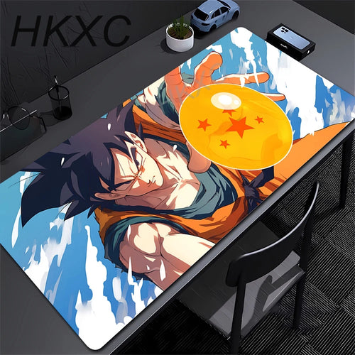 Tapis de souris Dragon Ball - Goku avec la boule de cristal à quatre étoiles