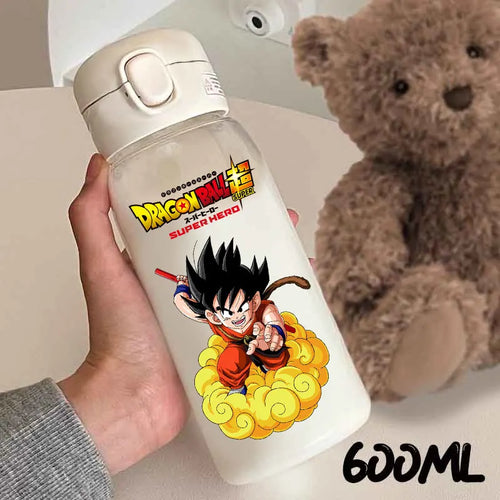 Borraccia 600 ml Dragon Ball - Goku bambino sulla sua nuvola magica