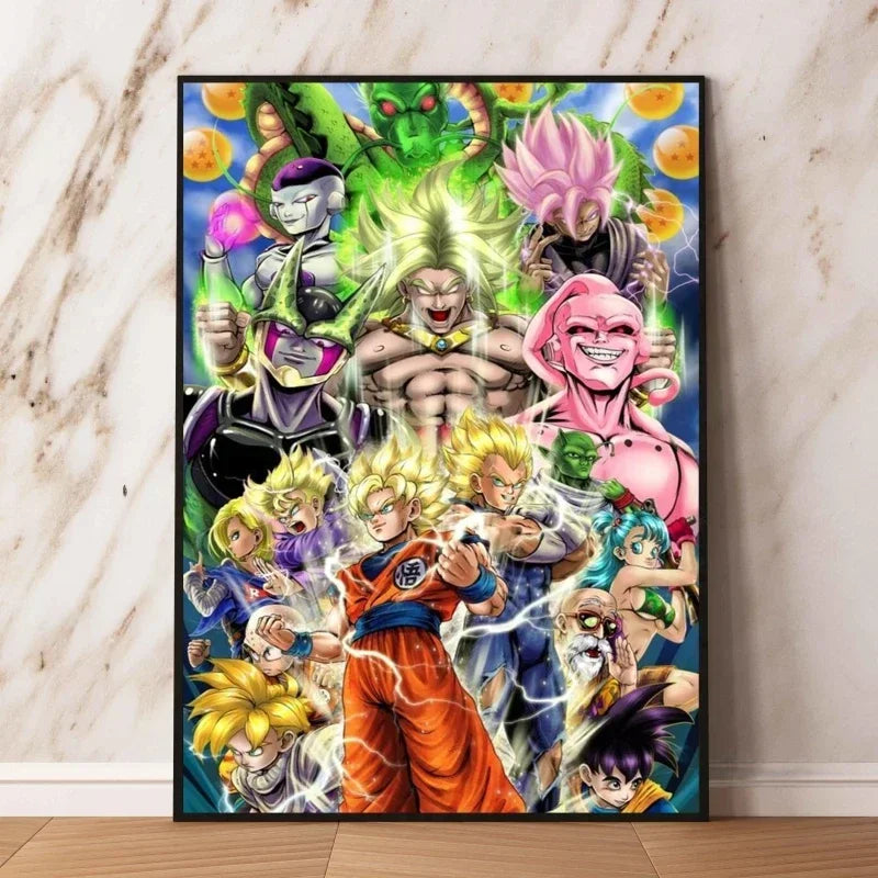 Posters Dragon Ball - Gohan Beast et guerriers Saiyans