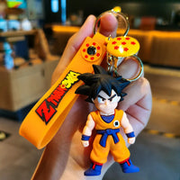 Goku mit orangefarbenem Armband
