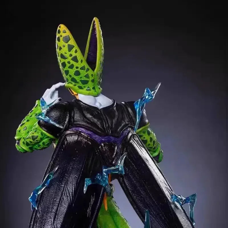 Dragon Ball Statuette - Perfect Cell on Green Lightning Base