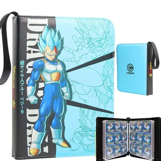 Classeur à cartes bleu Dragon Ball - Vegeta Super Saiyan Blue