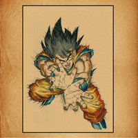 Goku préparant son Kamehameha