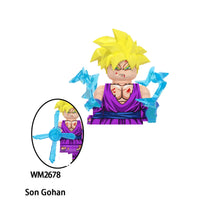 Super Saiyan Gohan und blauer Blitz