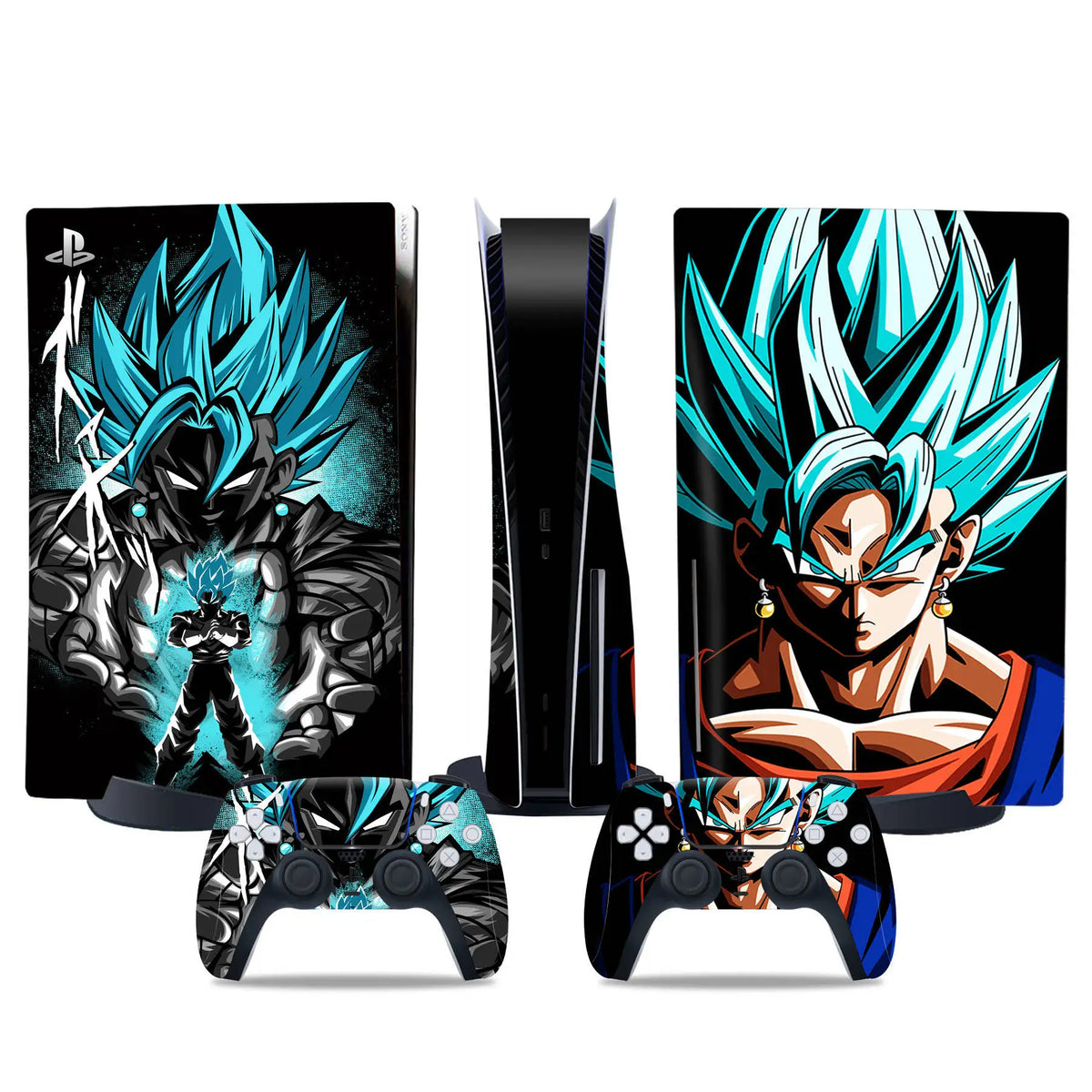 Stickers PS5 et manettes Dragon Ball - Vegetto Super Saiyan Blue
