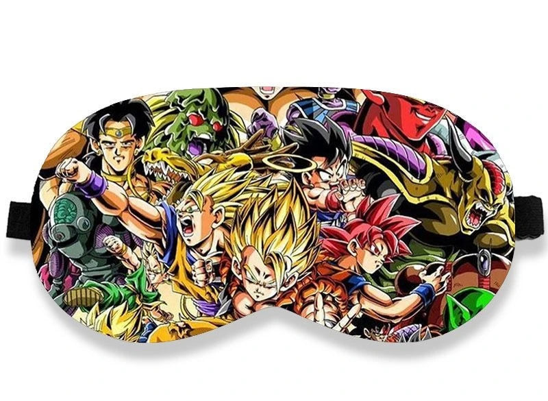 Dragon Ball Schlafmaske - Goku Blicke und Ausdrücke