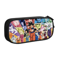 Goku and his allies in front of the adversaries