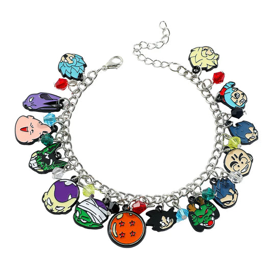 Bracelet à breloques - personnages Dragon Ball