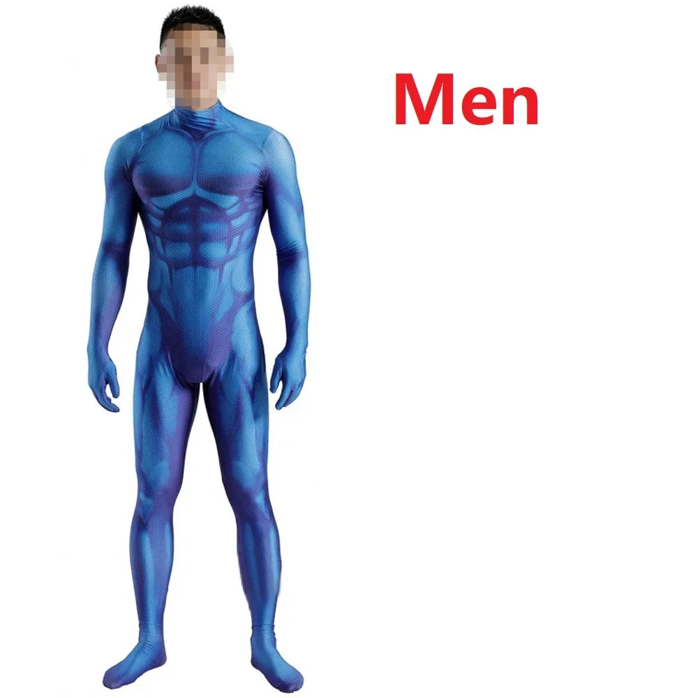 Blue Dragon Ball Cosplay Jumpsuit - Vegeta