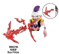 Buu und Frieza Fusion mit roter Energie