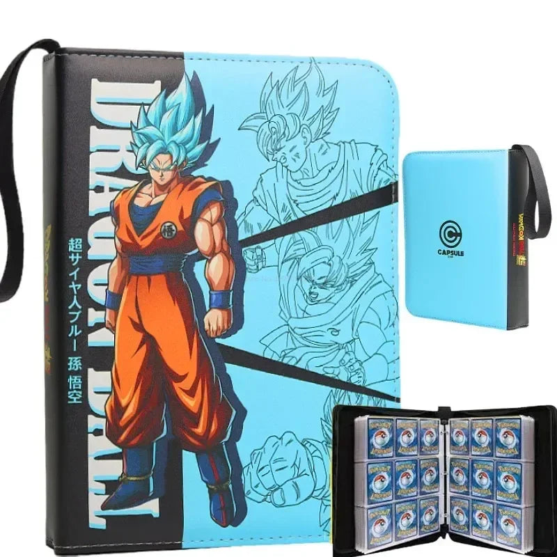 Classeur à cartes bleu Dragon Ball - Goku Super Saiyan Blue