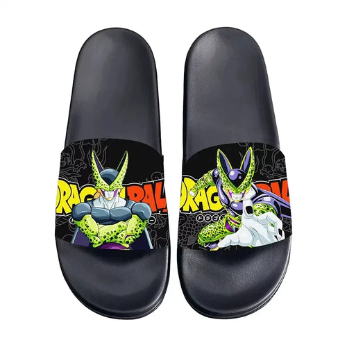 Dragon Ball Slides - Cell met gekruiste wapens en aanval